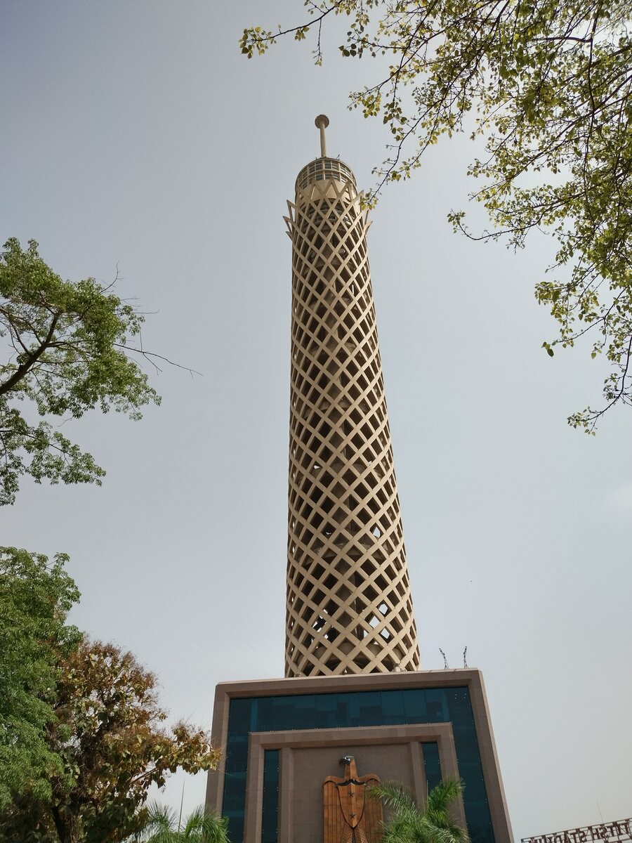 Cairo Tower rising above the city